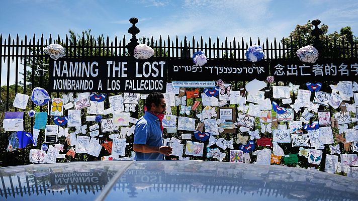 Telediario 1 - EE.UU. supera los 100.000 muertos con coronavirus