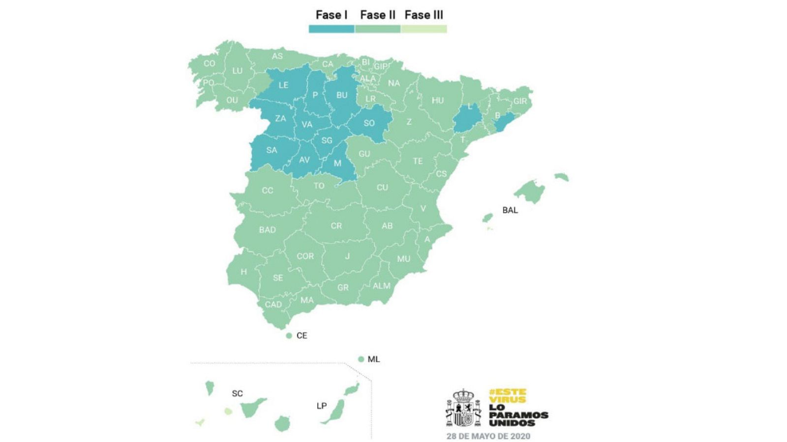 Coronavirus | El 70% de España entra en Fase 2 - Especiales informativos | Ver