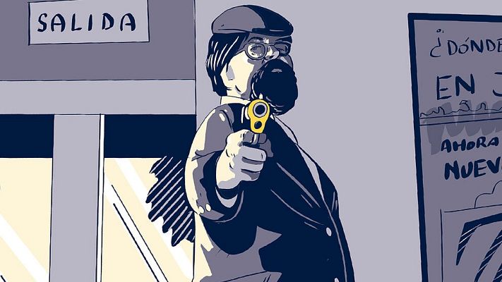 Telediario 1 - Los atracos de Jaime Giménez Arbe "El solitario", en cómic