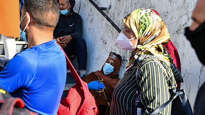 Telediario 1 - Varias ciudades registran ligeros repuntes de contagios debido a la relajación