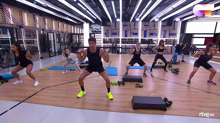 OT 2020 - Clase de 'Body Pump' con Cesc Escolà