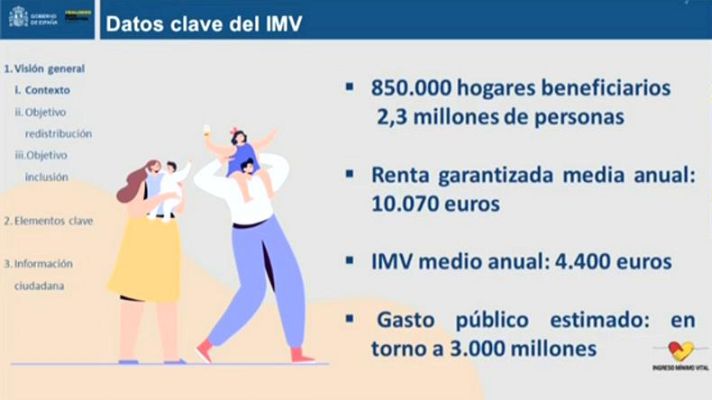 Informativo 24h - José Luis Escrivá: "Vamos a llegar a 850.000 hogares. El gasto público se acercará a los 3.000 millones de euros"