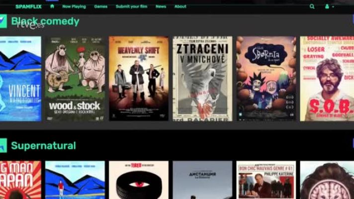 Días de cine - Llega a España la plataforma Spamflix