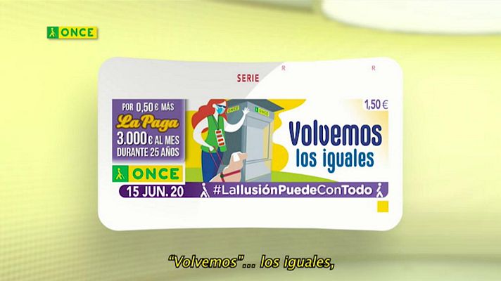 Sorteos ONCE - ONCE - 29/05/20