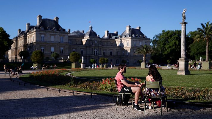 Telediario 1 - Los países europeos continuan la desescalada y comienzan a reabrir diversos puntos turísticos