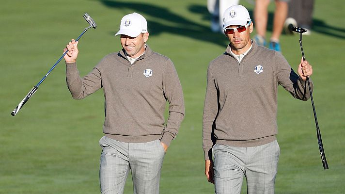 Golf - García y Cabrera Bello, solidarios en el Valderrama virtual