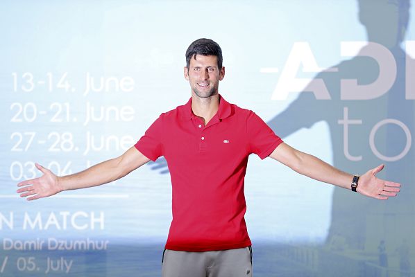 Telediario 1 - Djokovic ha aprovechado la cuarentena para mejorar a nivel mental
