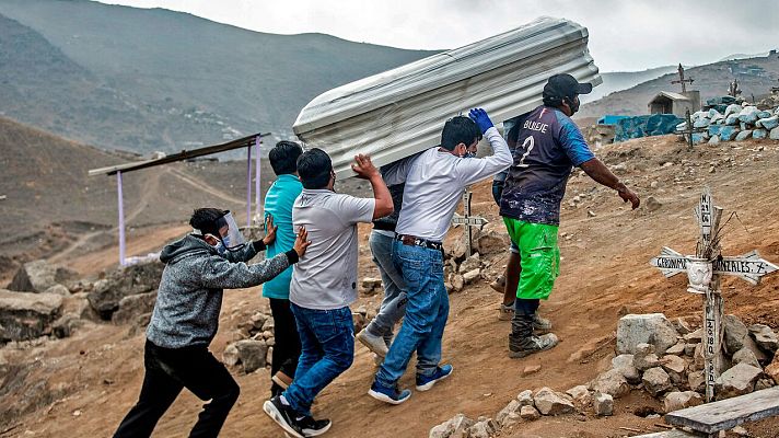 Telediario 1 - Latinoamérica se convierte en foco del coronavirus