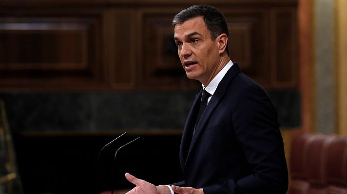 Especiales informativos - Sánchez:  "Digamos no al veneno del odio, no a la violencia física, no a la violencia verbal"
