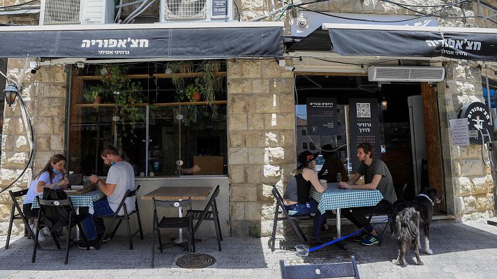 Telediario 1 - Israel teme un rebrote cuando ya está en el final de su desescalada