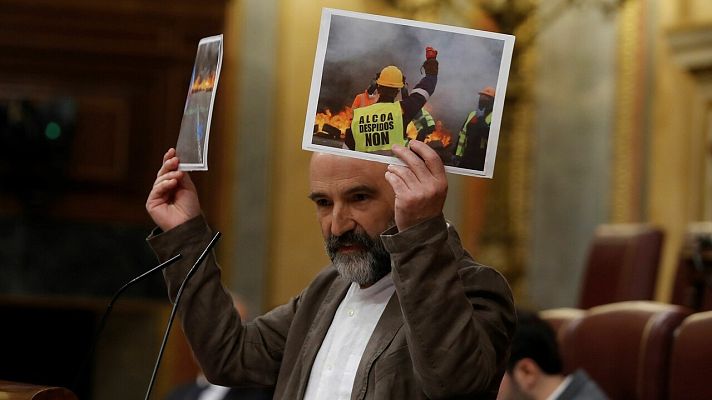 Especiales informativos - El BNG pide soluciones para el cierre de la planta de Alcoa