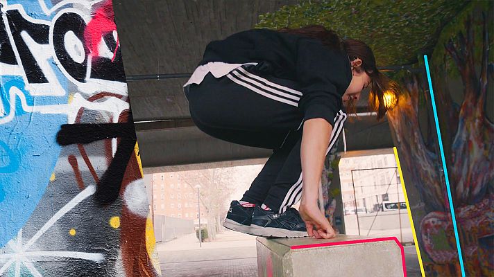 Héroes - Tutorial Stefy Navarro: cómo hacer doble retour en parkour