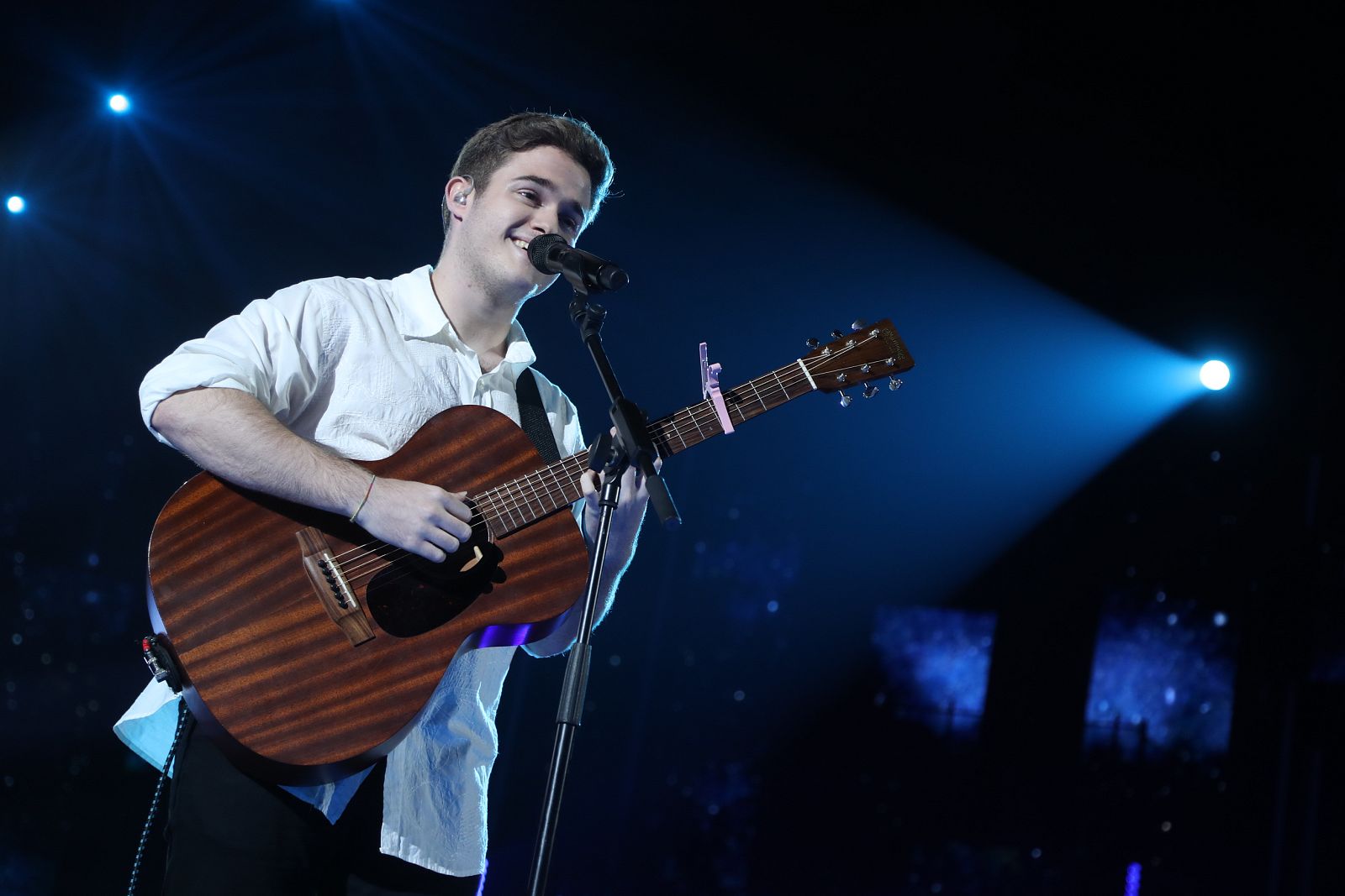 Gèrard canta "Fugaces" en la Gala 12 de Operación Triunfo 2020
