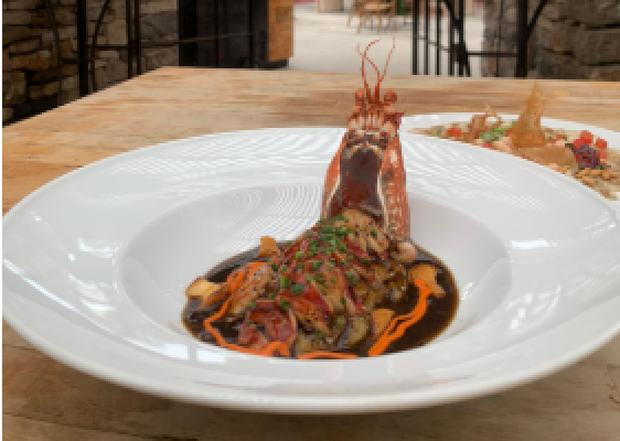 España Directo - Así es el restaurante improvisado que acaban de inaugurar lo