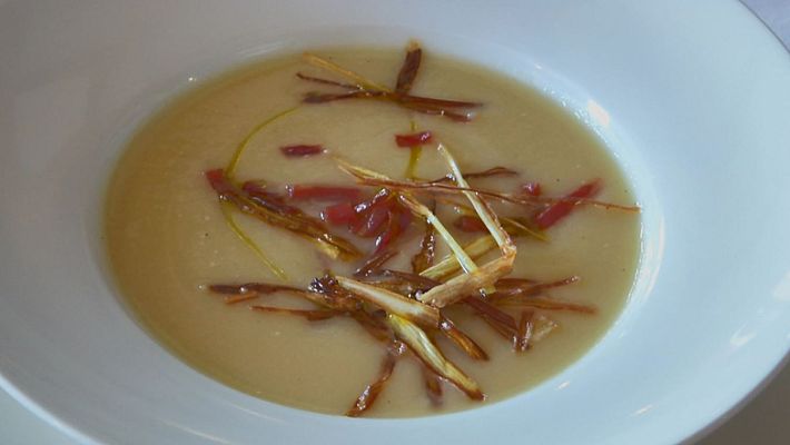 RTVE Cocina - Crema de puerros, del campo a la cocina