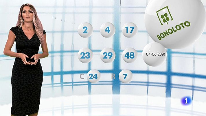 Loterías - Lotería Nacional + La Primitiva + Bonoloto - 04/06/20