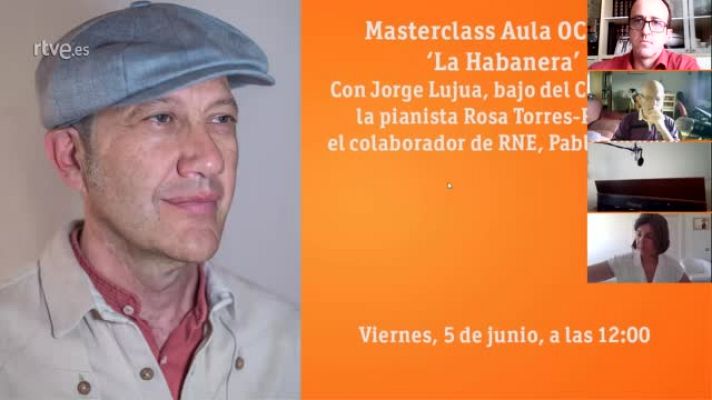 Orquesta y Coro de RTVE - Masterclass Aula OCRTVE Jorge Lujua La habanera