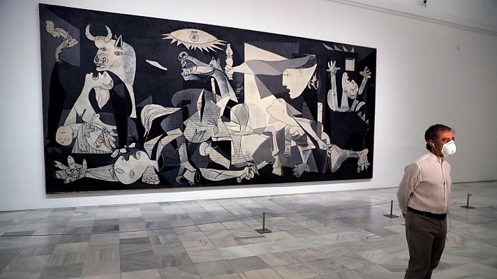 Telediario 1 - El Museo del Prado, el Reina Sofía y el Thyssen reabren este sábado
