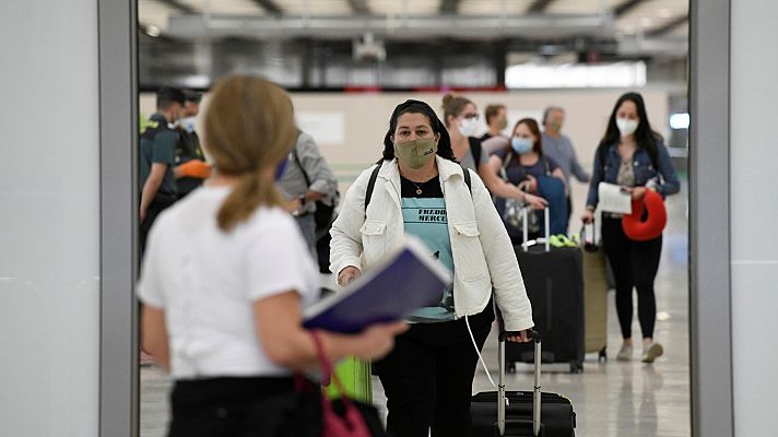 Telediario 1 - El turismo busca despegar ante las retiencias de algunos países europeos a abrir sus fronteras