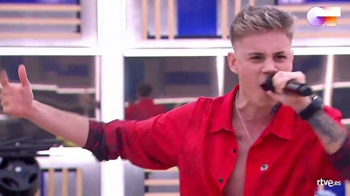OT 2020 - Hugo cantan "Radioactive" 1r pase de micros