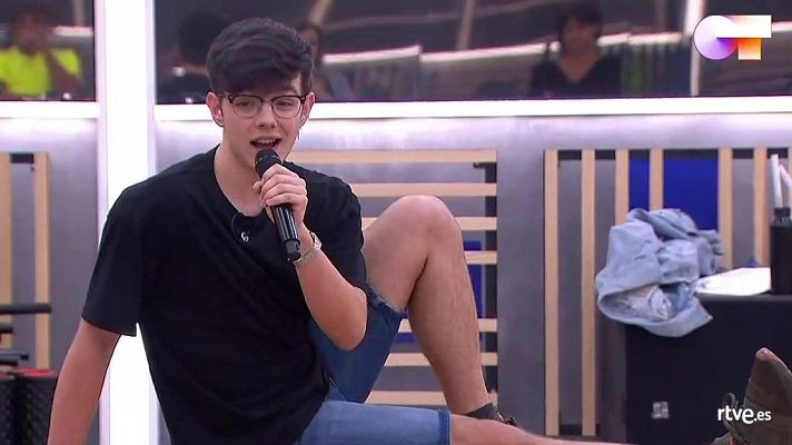 OT 2020 - Flavio canta "Calma" 1r pase de micros