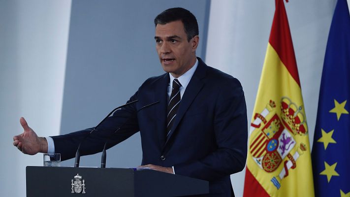 Especiales informativos - Sánchez: "La mayoría de rebrotes se deben a una imprudencia"