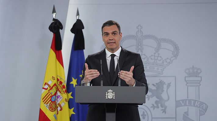Informativo 24h - Sánchez, sobre el aforo de los estadios: "Es de justicia que haya un respuesta común. No puede haber aficionados en un sitio y en otros no"