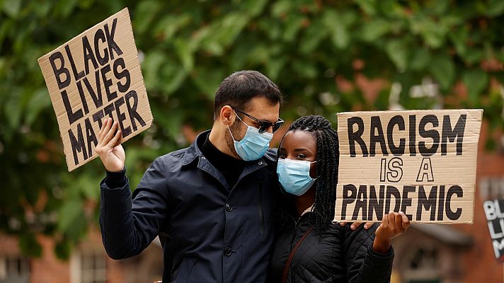 Telediario 1 - Las protestas antirracismo se extienden por Estados Unidos