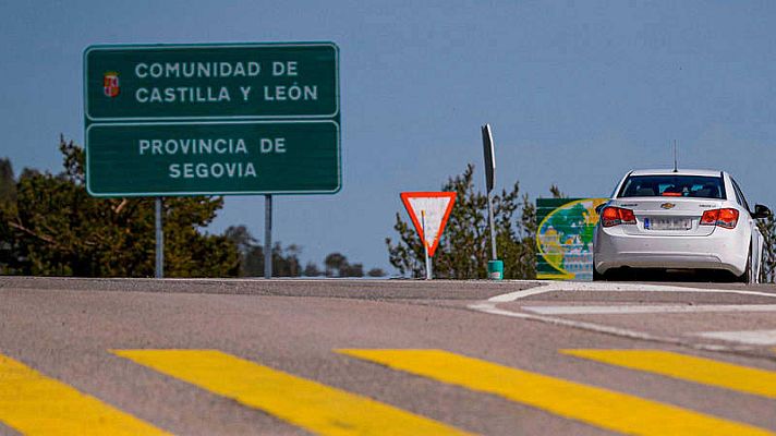 Telediario 1 - Sanidad decidirá sobre los desplazamientos entre comunidades