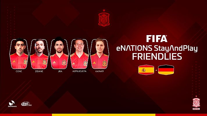  - Amistosos FIFA20 eNations: España-Alemania
