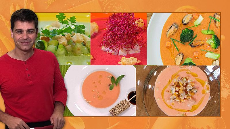 Recetas de cuarentena con Sergio - Truco para un gazpacho suave y ligero