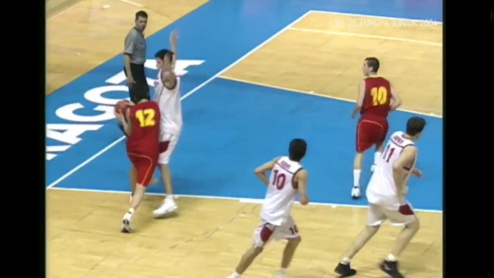 Baloncesto - Campeonato de Europa Junior 2004: España-Turquía, desde Zaragoza - ver ahora