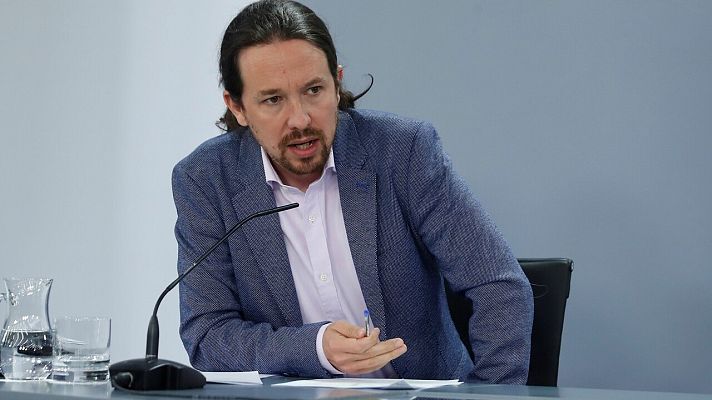 Especiales informativos - Iglesias defiende la desmilitarización de la Guardia Civil "como líder de Podemos"