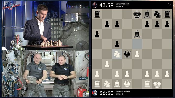TDP Club - Karjakin e Ivanishin firman tablas en la partida Tierra-Espacio