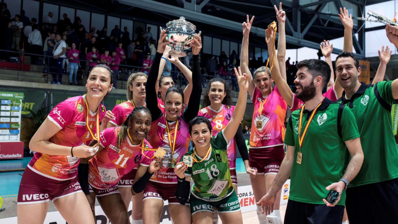 El Club Voleibol Logroño anuncia su adiós | Ver