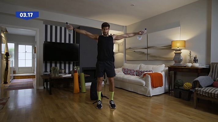 Muévete en casa - Programa 58 (Fuerza de parte superior del cuerpo)