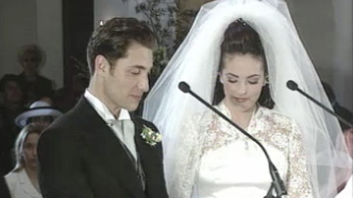 Fue noticia en el Archivo de RTVE - Boda de Rocío Carrasco y Antonio David Flores (1996)