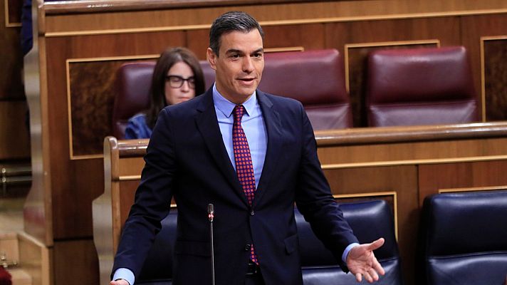 Especiales informativos - Sánchez acusa a Casado de utilizar el coronavirus "para hacer caer a un gobierno legítimo"