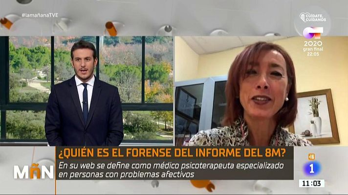 La mañana - ¿Quién es el forense del informe del 8M?