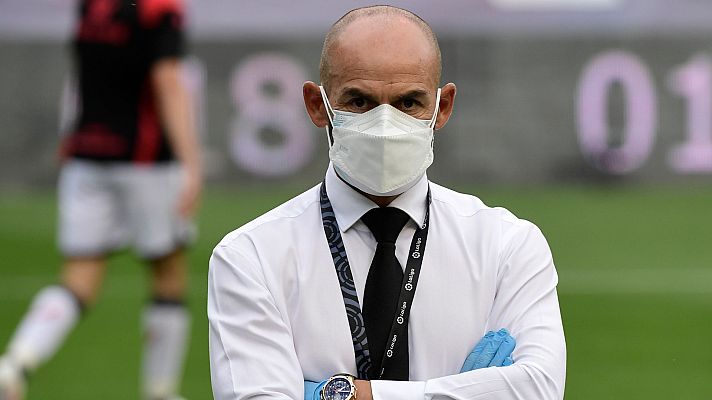 Telediario 1 - Cronología de la atípica vuelta del fútbol a España, a Vallecas