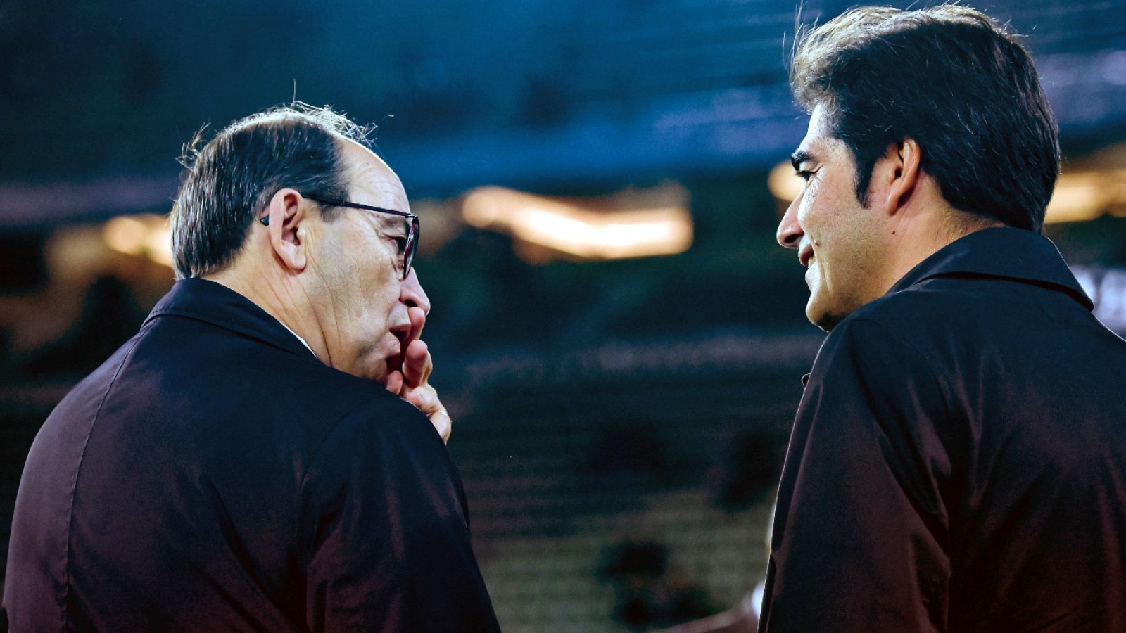 Los presidentes del Sevilla y el Betis, de "enhorabuena" | Ver