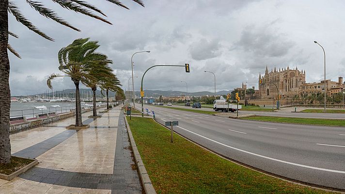 El tiempo - Viento fuerte en el litoral de Almería y en demás litorales de la Península y Baleares