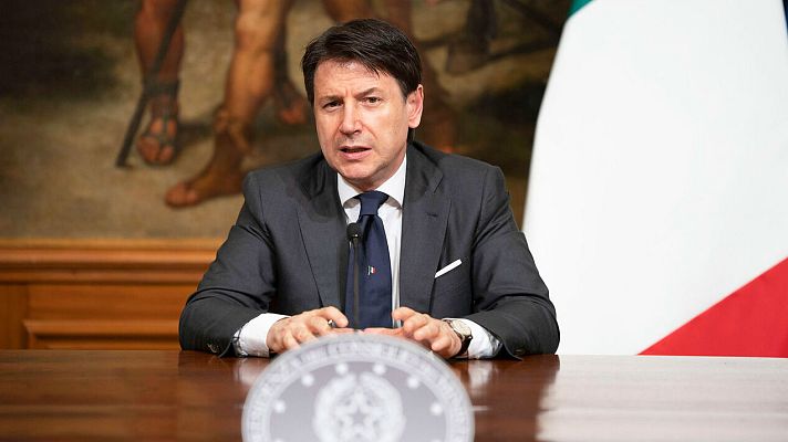 Telediario 1 - El primer ministro italiano testifica ante la Fiscalía