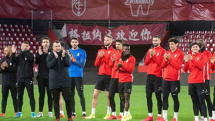 Telediario 1 - Granada-Getafe y Levante-Valencia cogen el testigo del derbi sevillano