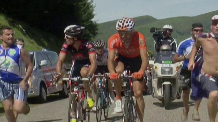 Los mejores momentos del deporte español - Tour de Francia 2009. 8ª :Andorra la Vella-Saint Girons
