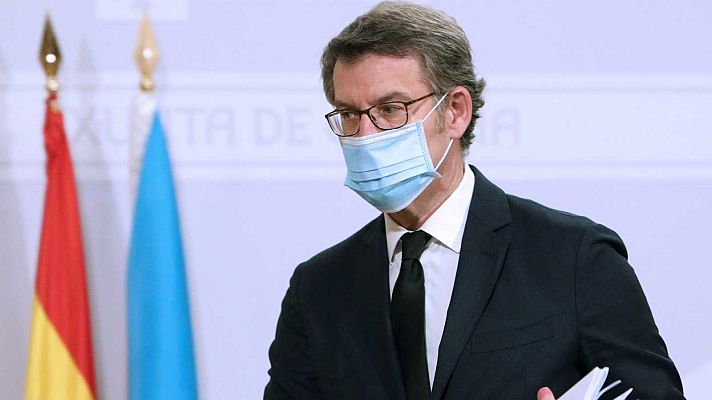 Informativo 24h - Feijóo pide al Gobierno un plan nacional para controlar la movilidad de los territorios donde haya rebrotes