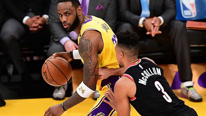 Telediario 1 - División de opiniones entre los jugadores ante el futuro próximo de la NBA