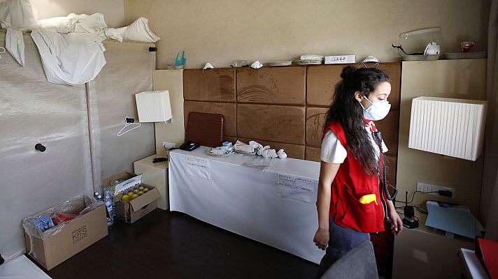 Telediario 1 - La pandemia agrava la crisis social en España