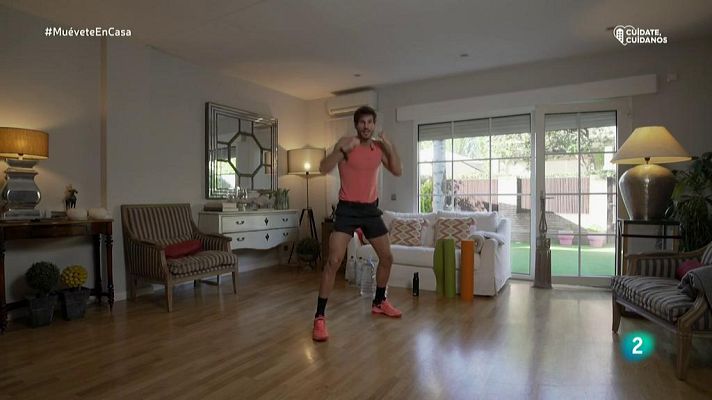 Muévete en casa - Calentamiento con boxeo