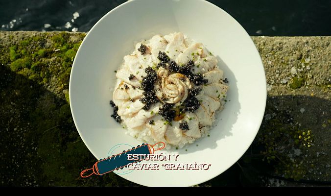 RTVE Cocina - Esturión y caviar 'Granaíno'